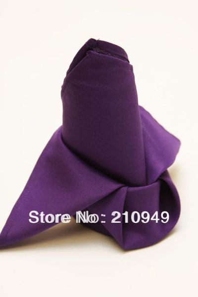 

awillhome 10pcs/lot 200gsm purple table napkin polyester napkins set of placemats 40x40cm