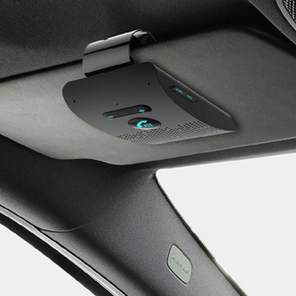 

new wireless car bluetooth v4.2 sun visor clip speakerphone handscar kit wireless speaker phone bluetooth handskit