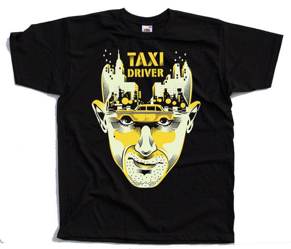 

2018 new 3d taxi driver robert de niro, t shirt blackt shirt men funny tee shirts short sleeve, White;black