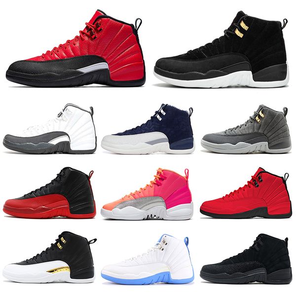 

dark concord jumpman 12 игра royal 12s фиба мужские ботинки баскетбола французский синий обратный flu game такси hot пунш спорт кроссовки ра, White;red