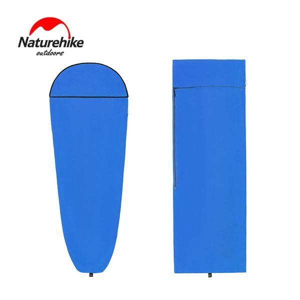 

naturehike single coolmax envelope/mummy sleeping bag liner ultralight portable anti dirty sheets for camping travel l