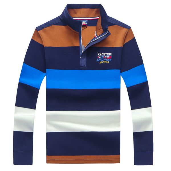 

original brand tace & shark sweater 2019 the new fall winter men sweater pullover men stripe men's casual slim sweater, White;black