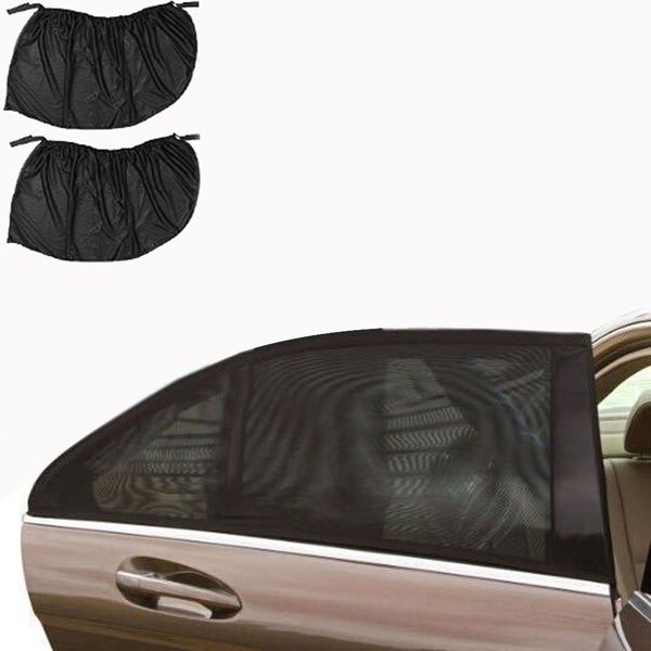 

2pcs car sun visor side window mesh sun visor uv protector car protector shield uv auto sunshade curtain shade cover