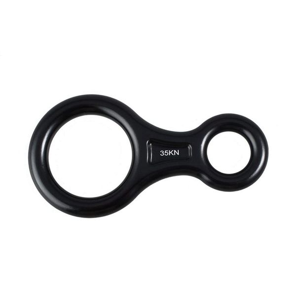 

climb aluminum figure 8 descender rigging plate