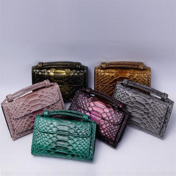 

2019 brand cow genuine leather fashion day clutch one chain shoulder cross-body bag small crocodile pattern clutch women handbag