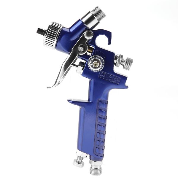 

h-2000a professional 0.8/1.0mm nozzle 125ml gravity type mini pneumatic spray gun for car painting repair