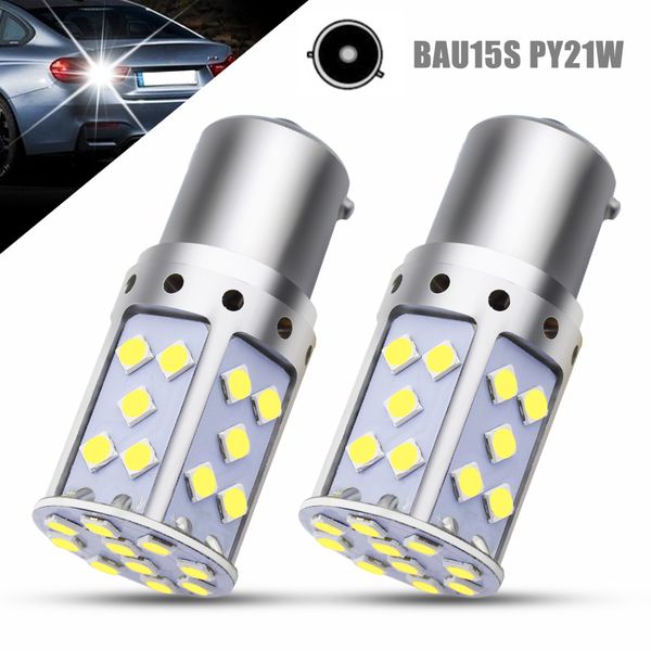 

15w 9-30v bau15s 1156 py21w led 35 chips 3030 smd led bulbs amber for auto reverse lights car turn signal backup lights lamp