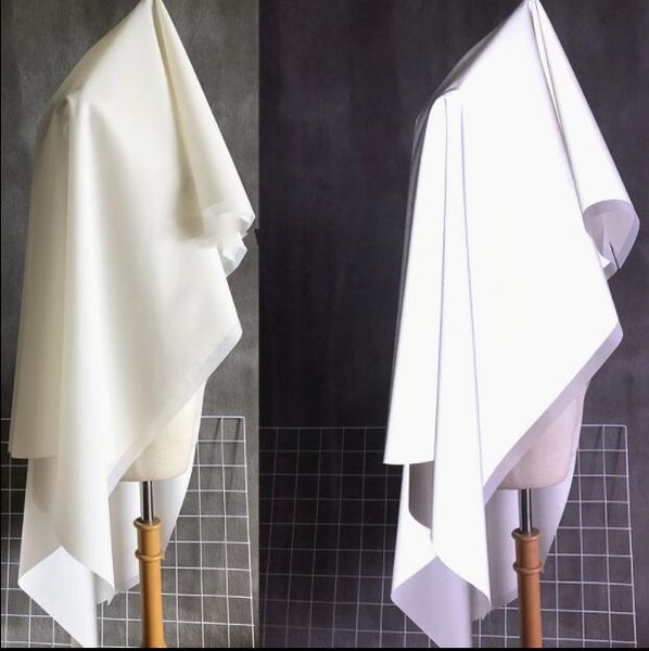 

140cm bright white reflective luminous fabric safety warning special materials diy home textiles wedding cloth laser mannequin fabric c556, Black;white