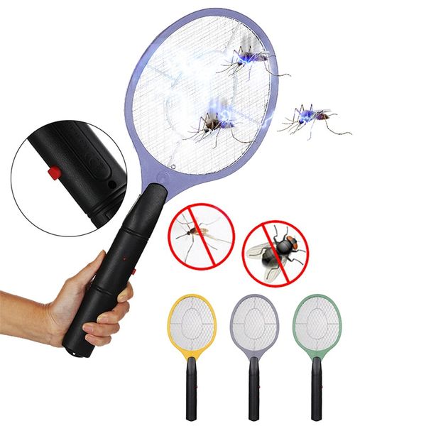 

home electric fly mosquito bug zapper swatter mosquito killer safety mesh cordless anti mosquito bug zapper use aa battery