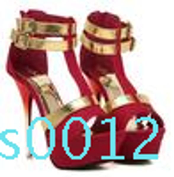 

brand designer-party evening shoes super high heels gladiator sandals gradient color heels size 35 to 39 c12, Black