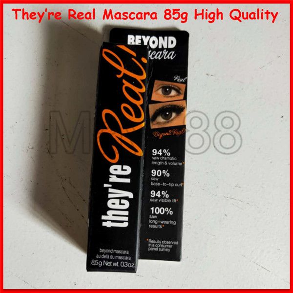 

famous they are real eye makeup waterproof mascara black long lasting 85g net weight fast shipping