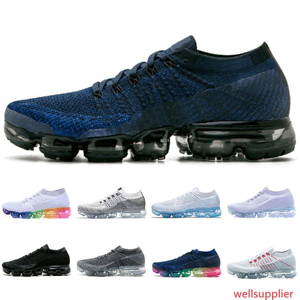 

knit 1.0 mens running shoes zebra man punch men women team university red triple black white trainer sports sneakers 36-45