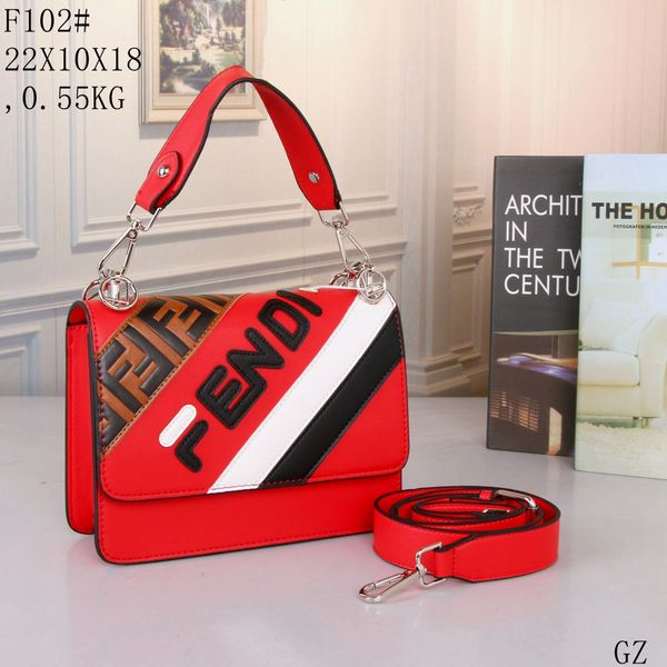 

Fendi 13 handbag fa hion women handbag genuine leather ol houlder bag handle bag lady me enger bag hipping