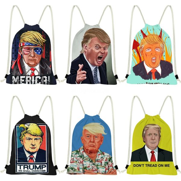 

trump handbag fashion travel duffle bags totes pu leather handbag new trump backpack come with shoulder strap dust bag #979, Black;red