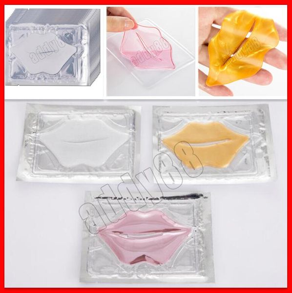 Super Lip Care Plumper Crystal Collagen Lip Mask Pads Feuchtigkeitsessenz Anti Aging Falten Patch Pad Gel Full Lips Enhancer