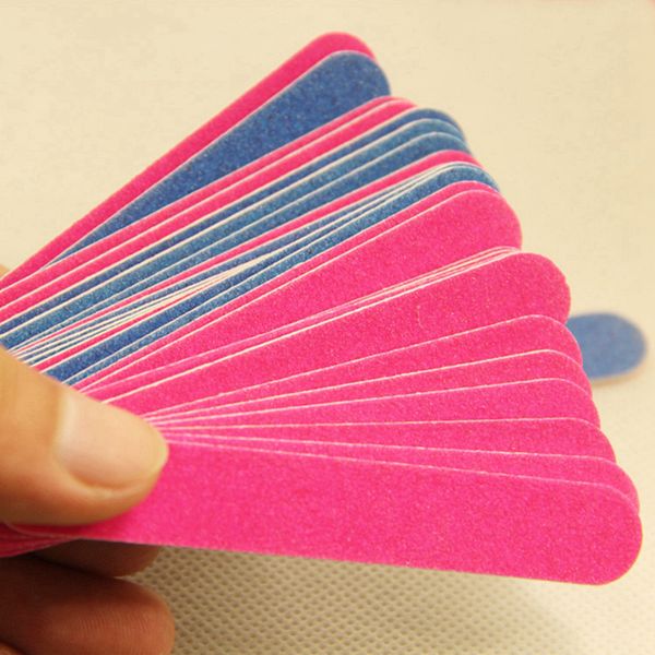 

professional nail files sandpaper buffers slim crescent grit tools disposable cuticle remover callus polish pack rra2318
