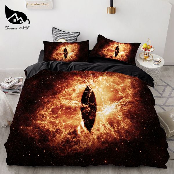 

dream ns 3pcs fireworks magic halloween style textiles set  bedclothes duvet cover pillowcase comforter bedding sets