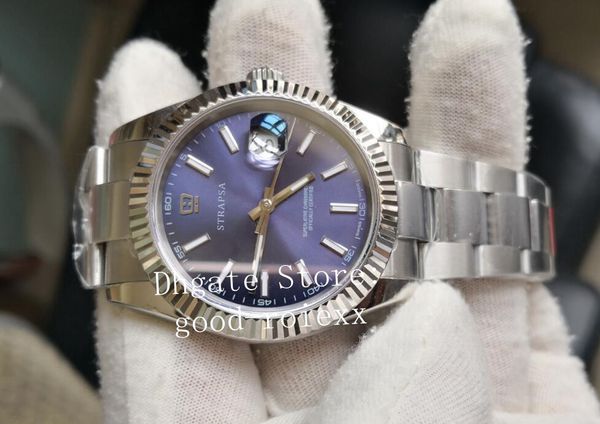 

41mm blue gray black dial mens bp factory mechanical asia 2813 watch men automatic 126334 watches sapphire 126300 perpetual wristwatches, Slivery;brown