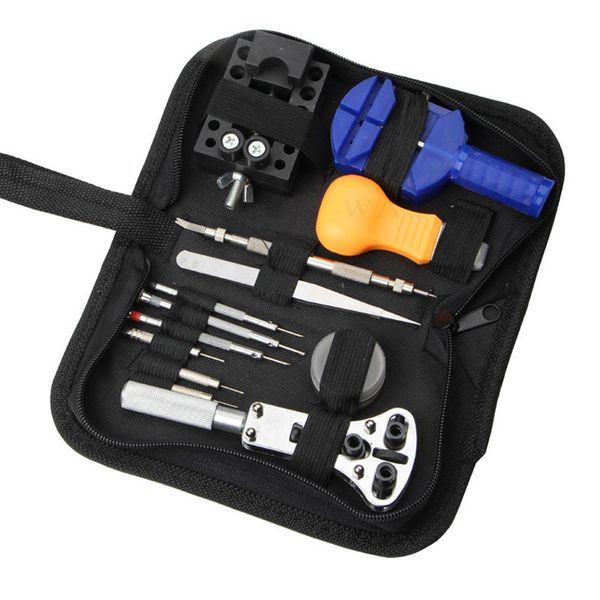 

13pcs watch repair tool kit watchmaker back case remover opener set