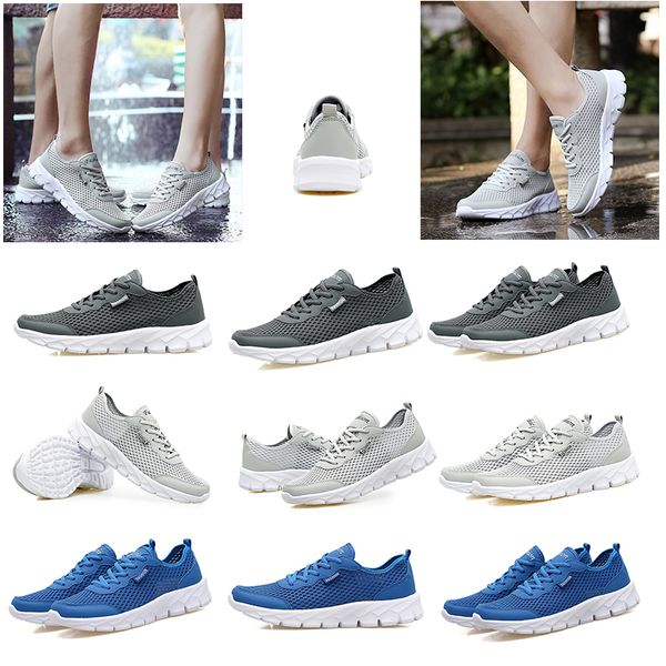 

2020 triple black white grey blue men women fashion running shoes comfortable breathable net trainers sport sneakers 36-45, White;red