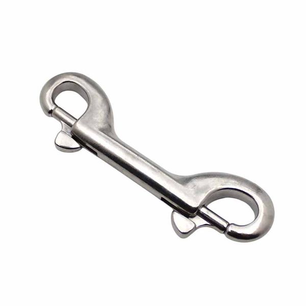 

316 stainless steel swivel quick release boat anchor chain snap buckle double bolt snap hook stainless steel bolt snap buckle