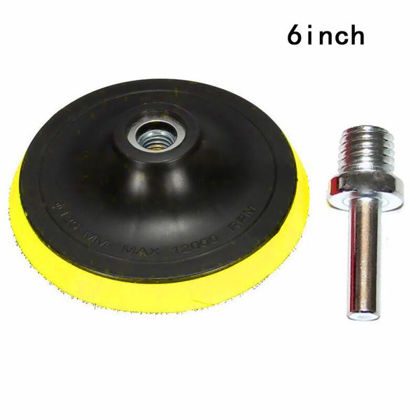 

wax polishing buffing pad plate sandpaper machine&m14 drill thread replacement