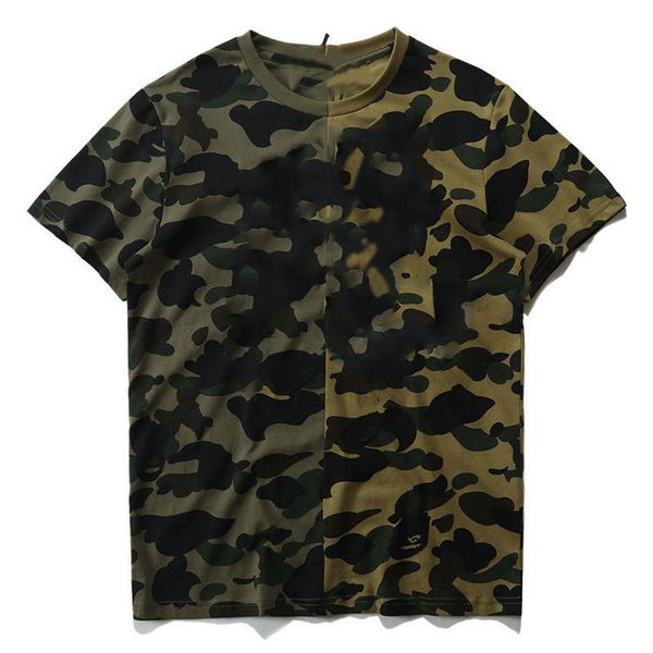 

Summer ca ual de igner luxury t hirt for men top brand hark mouth pattern unique clothing hort leeve t hirt men top