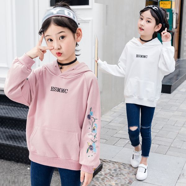

jmffy baby clothes sweatshirts cotton toddler baby girls 2019 autumn hooded infant blouse hoodies long sleeve outwear 6-15t, Black