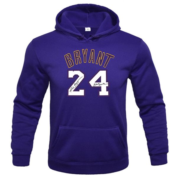 

mens designer 24 printed rip mamba spirit hoodies casual loose pullover long sleeve hoodies males clothing, Black