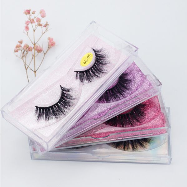 

mink lashes 3d mink eyelashes 100% cruelty lashes handmade reusable natural eyelashes popular false lashes