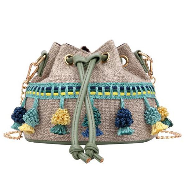 

fashion handbags wild hair ball pumping foreign currency chain shoulder messenger bag