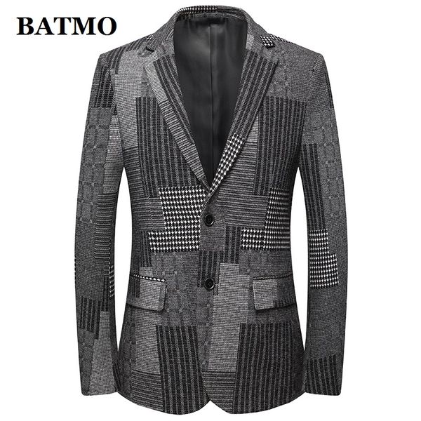

men's suits & blazers batmo 2021 arrival autumn wool jackets men,men's blazer,19822, White;black