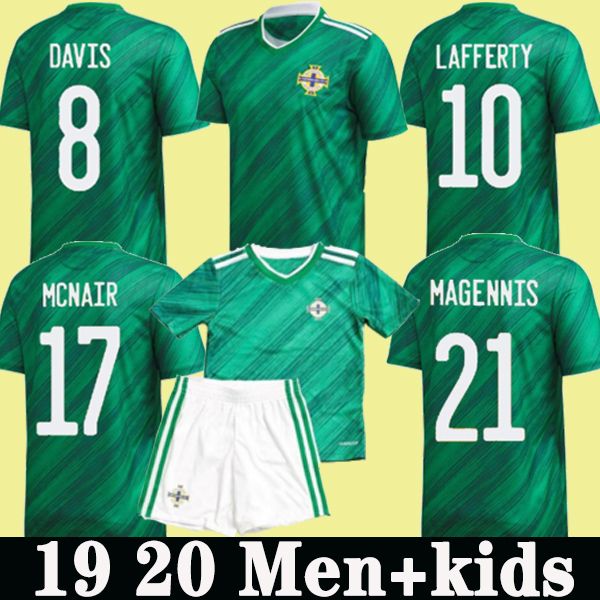 

thai quality 19 20 northern ireland soccer jersey 2019 2020 northern ireland home evans lewis football shirts men + kids kit uniforms, Black;yellow