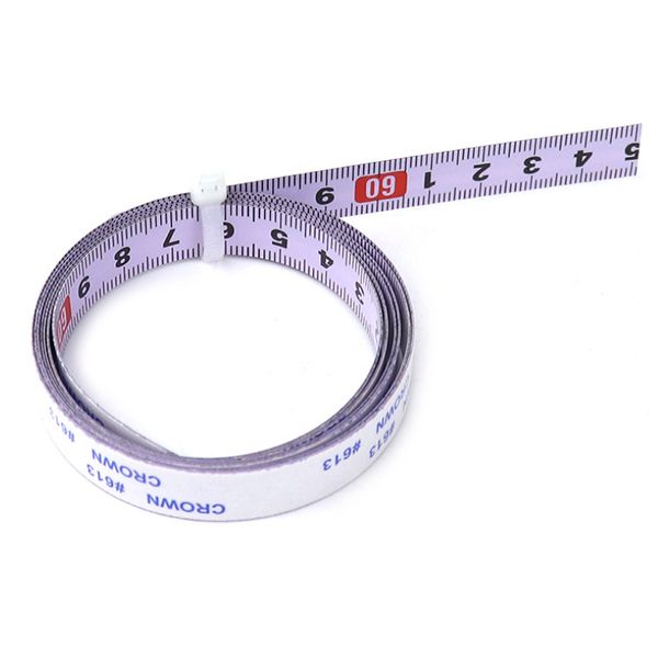 

miter track tape self adhesive miter saw track tape measure backing metric steel ruler measurements