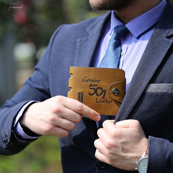 

leather vintage wallet men money bag purse male clutch card holder hollow out men wallets coin pocket carteira w014, Red;black