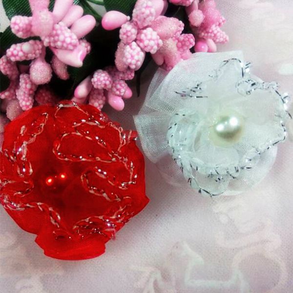 

exquisite handmade flower bridal hair accessories (6 pieces)5