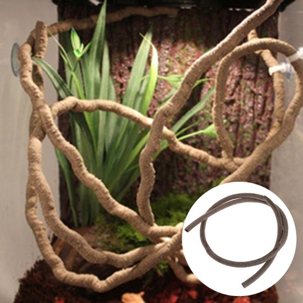 

искусственный vine reptile box дело украшения ящерица rattan 1м bend завод украшение