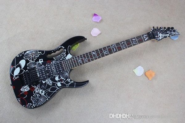 

лучшая цена высокого качества новое прибытие гитара jem 77 fp2 серии димарция пикапов электрической гитары