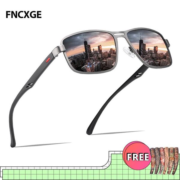 

2020 new mens sunglasses men polarized square driving sun glasses uv400 goggle metal frame fishing eyewear fashion 5925 jzdgy