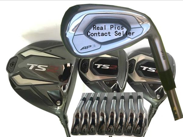 

Комплектация Гольф-клубы TS2 Driver # 3 # 5 Fairway Woods + AP3 718 Irons Set 10 Добрый вал в наличии