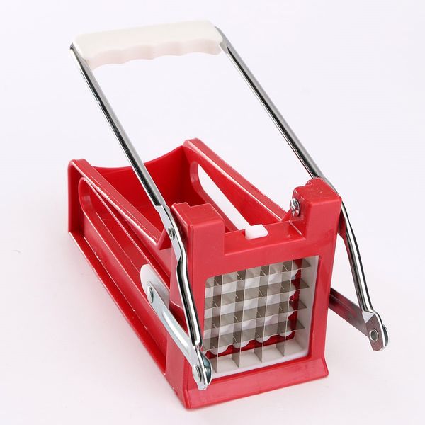 

stainless potato chipper french fries slicer chip cutter maker chopper 2 blades
