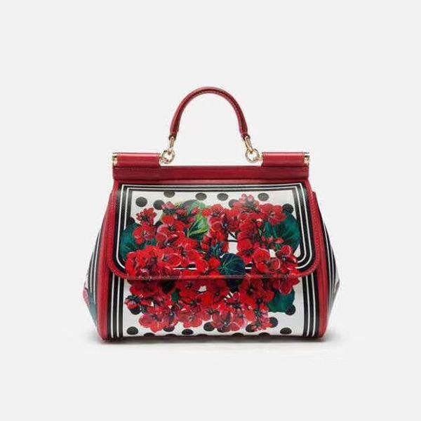 

2019 Звезда Похожие Сицилия Сицилия женская сумка Последние цвет печатных воловья