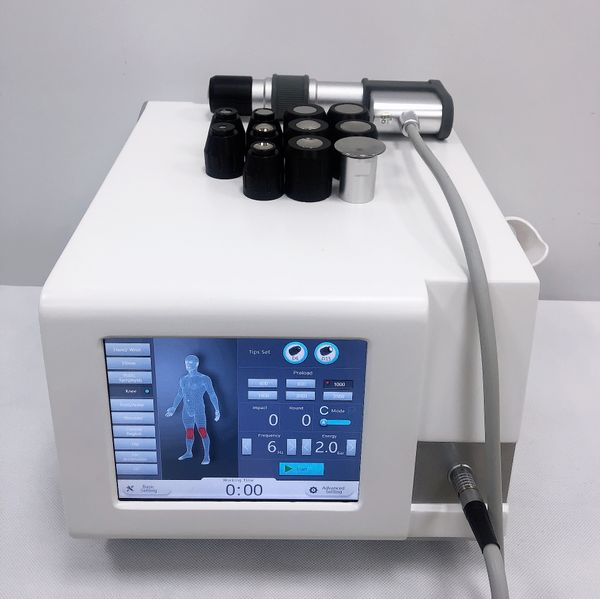 

2020 pneumatic shock wave therapy equipment shockwave machine eswt physiotherapy knee back pain relief cellulites removal ed treatment