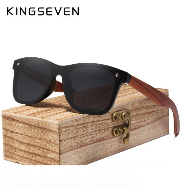 

kingseven 2019 wood rimless polarized men's sunglasses square frame sun glasses women sun glasses male oculos de sol masculino mx190723, White;black