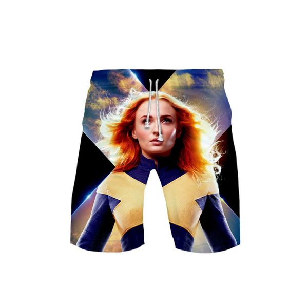 

3D Digital Print Mens Shorts Elastic Waist Loose With Pockets Homme Clothing Summer Casual Teenager Clothing