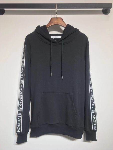 

2020 new mens womens sweatshirt hoodies stripe fashion long sleeve pullover casual blouse running wholesale xa b101592q, Black