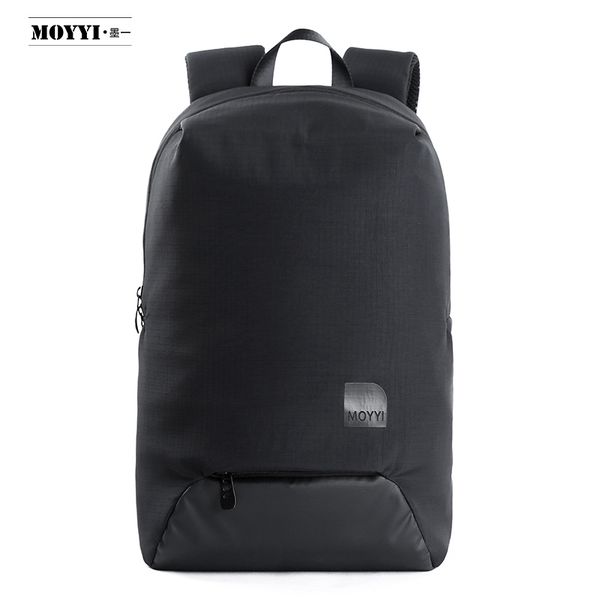 

laptop backpack бизнес открытый для 15,6-дюймовый mens man soft black