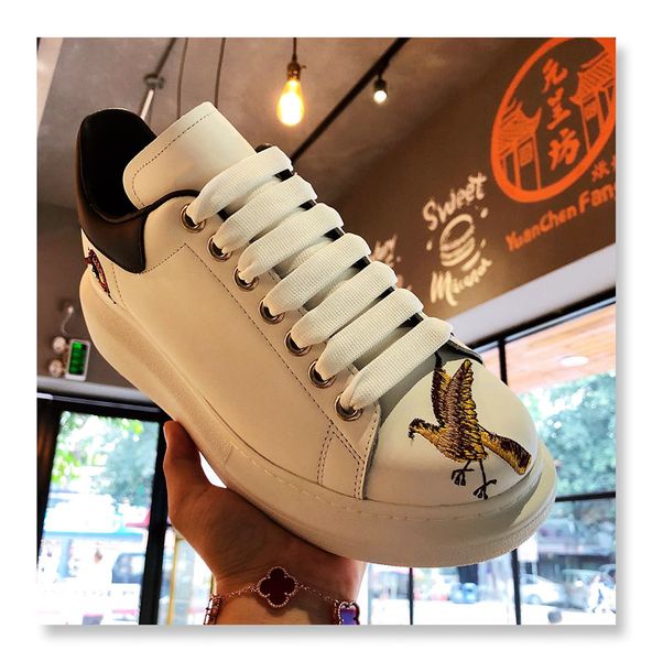 

men women white shoes espadrilles flats platform oversized shoe espadrille flat sneakers size 35-46, Black