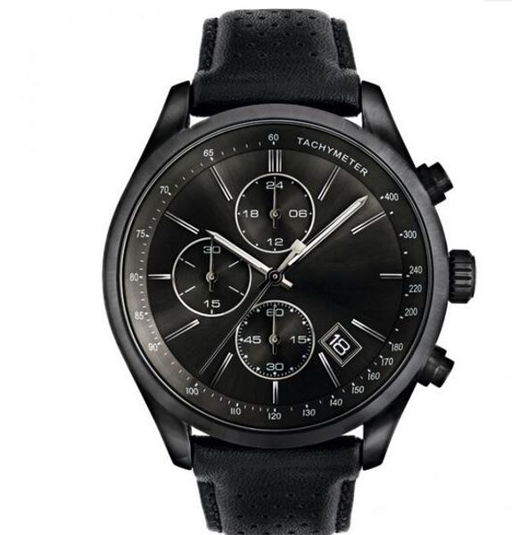 

2018 new model Quartz watch Chronograph Tachymeter Leather Strap Watch 1513474