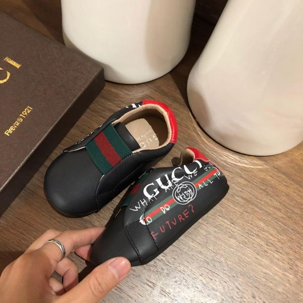 

2019 new children s casual shoes 190806#06, Black;red